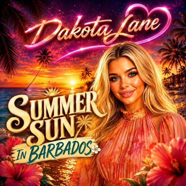 Cover of “Summer Sun In Barbados” by Dakota Lane