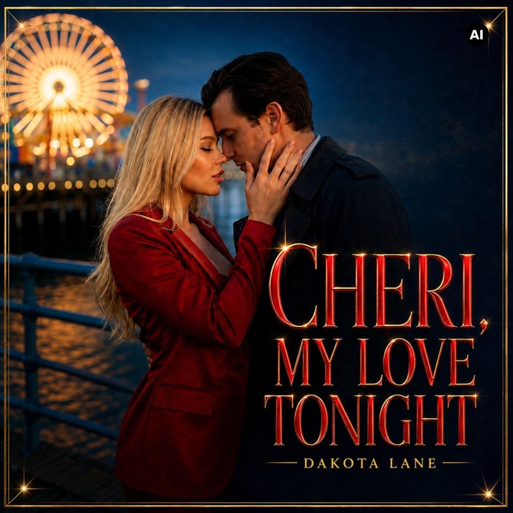 Cover of the single “When Love Turns Into Heaven” by Dakota Lane