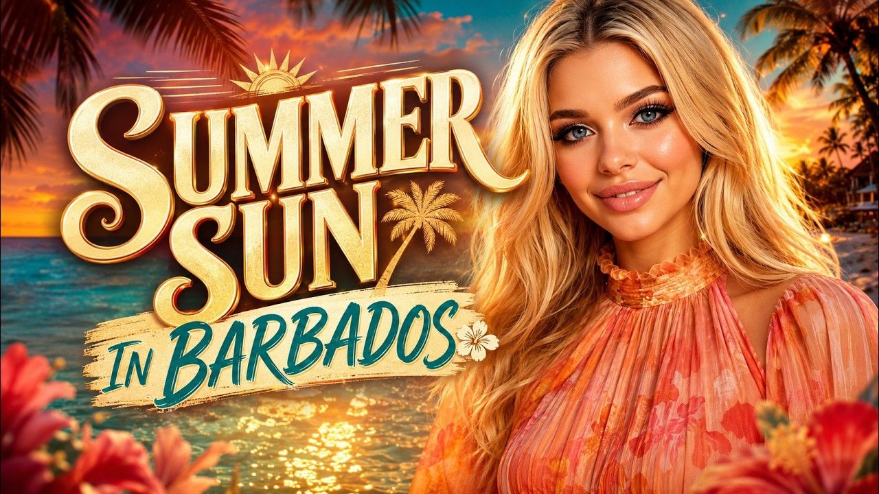 Video still from “Summer Sun In Barbados”